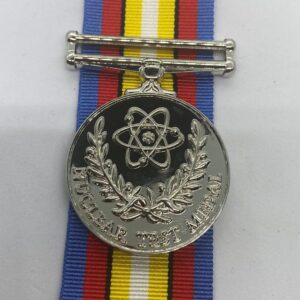 Charles III Nuclear Test Medal F/s
