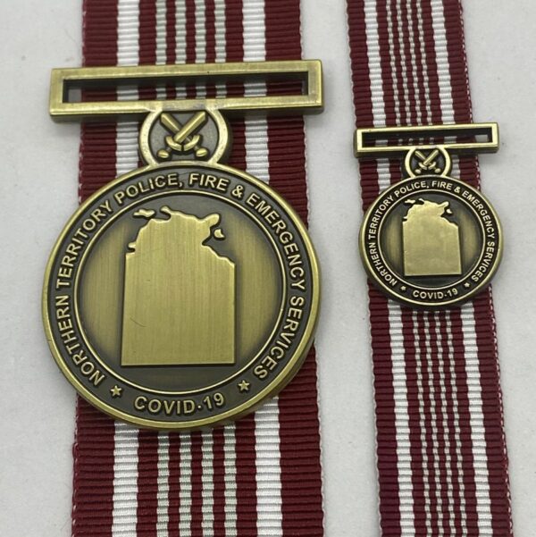 NT Police & Emergency Services Covid Medal