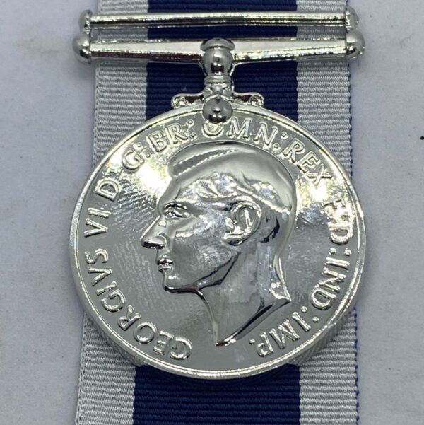 British Naval Reserve Long Service and Good Conduct Medal - GVI