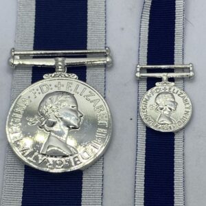 British Naval Reserve Long Service and Good Conduct Medal - QEII