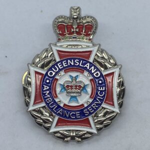 QLD Ambulance Cap Badge 60mm x 45mm
