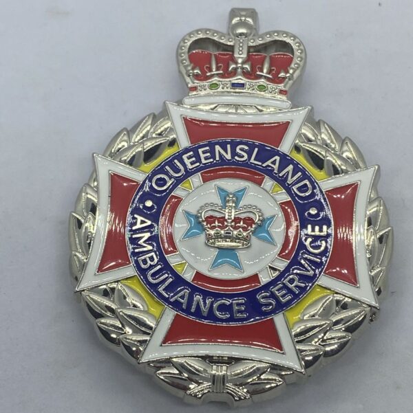 QLD Ambulance Logo XL 85mm x 60mm (large)
