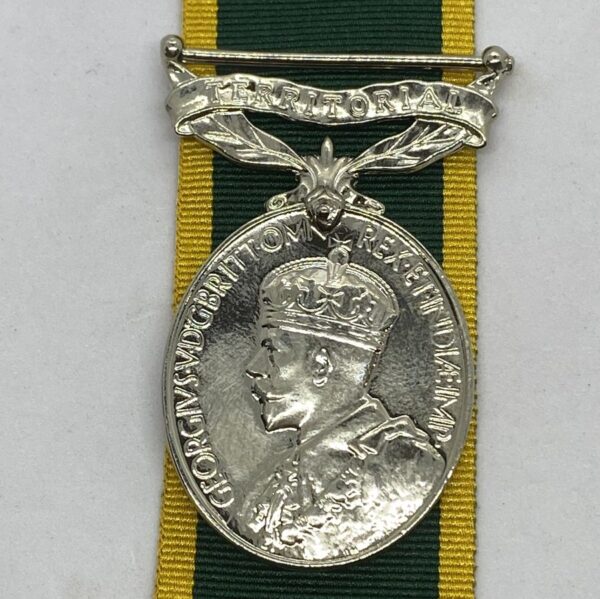 British Territorial Efficiency Medal George V F/s