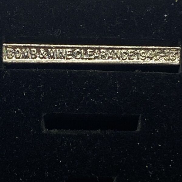 Bomb & Mine Clearance 1945–53 - Clasp (Naval GSM)