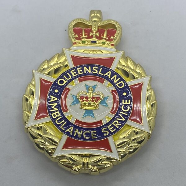 QLD Ambulance Logo XL 85mm x 60mm (large)