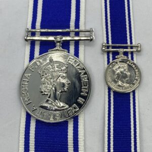 UK Police Good Conduct & Long Service Medal QEII