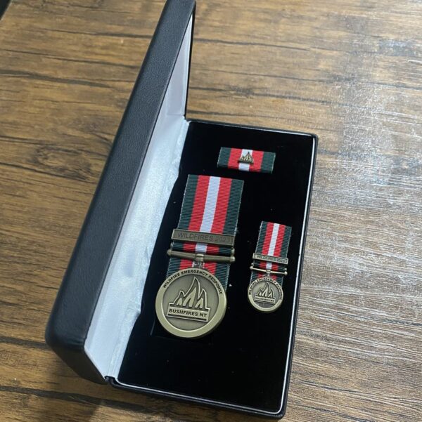 Boxed Set - NT Wildfires Response Medal