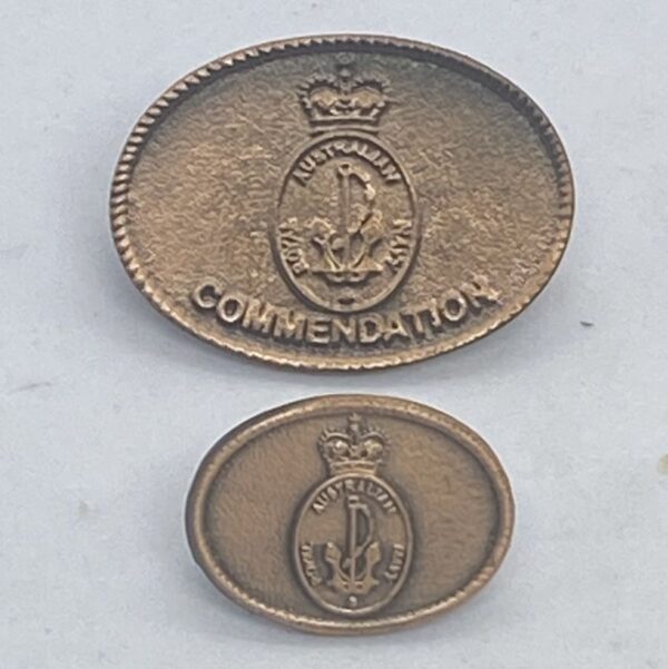 Australian Navy Commendation