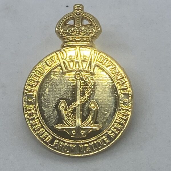 Royal Australian Navy Return from Active Service