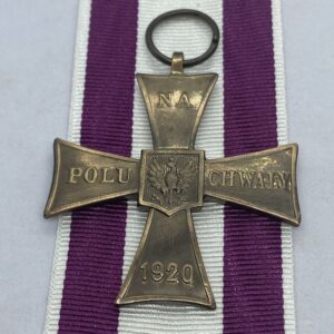 Polish Cross of Valor f/s