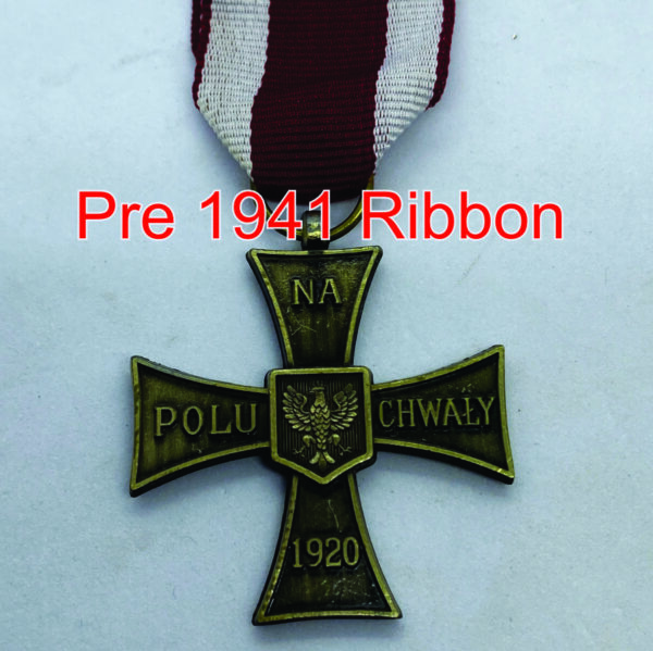 Polish Cross of Valor f/s