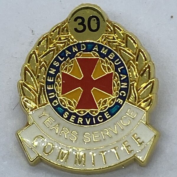 Queensland Ambulance Service Committee Lapel Pin