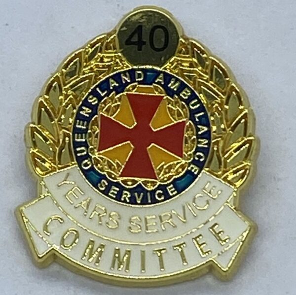Queensland Ambulance Service Committee Lapel Pin