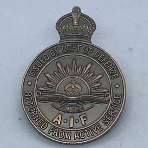 AIF Return from Active Service