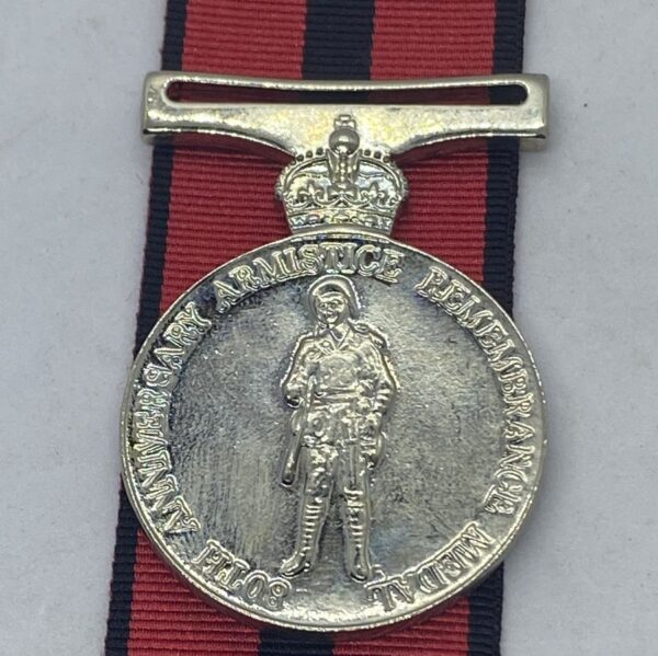 80th Anniversary Armistice Remembrance Medal f/s