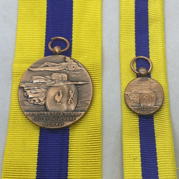 Combatant De La Somme Medal - Commemorative