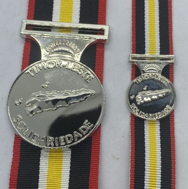 Timor Leste Solidarity Medal F/s
