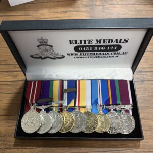 Medal Box - Leather Look (210mm x 110mm)