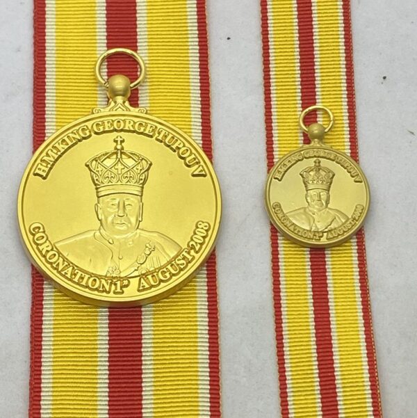 King George Tupou V Coronation Medal