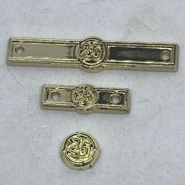 Generic Long Service Clasp 15, 20, 25, 30, 35, 40 year - Gold