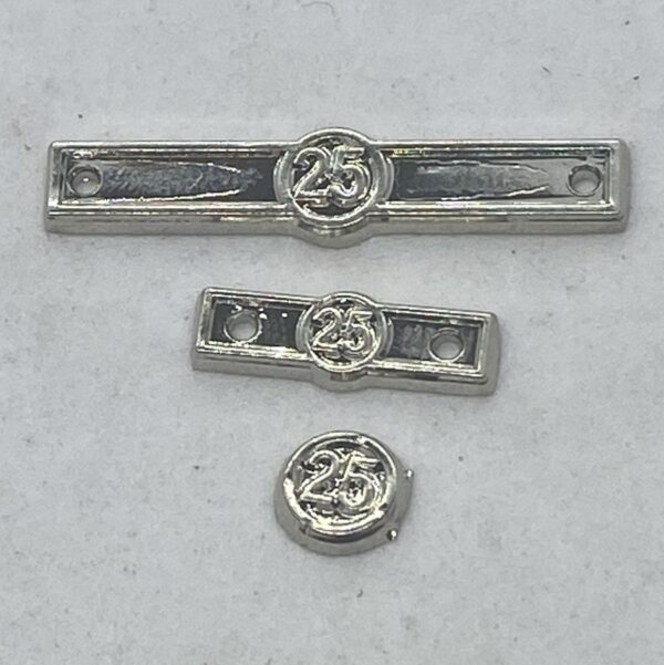 Generic Long Service Clasp 15, 20, 25, 30, 35, 40 year - Silver