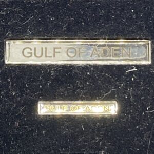 Gulf of Aden - Clasp (Slip On) UK-GSM 2008