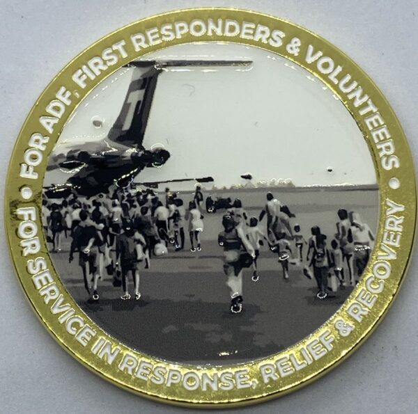 Challenge Coin - Cyclone Tracy First Responder