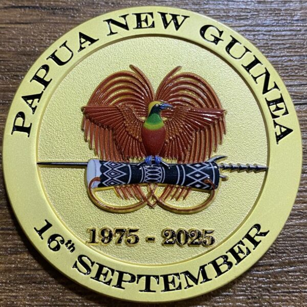 Commemorative Medallion - PNG 50th Anniversary Medallion