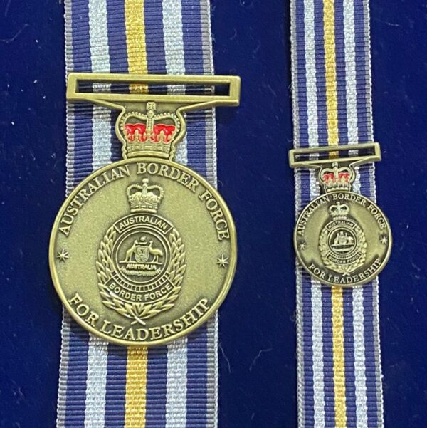 Border Force Leadership Medal (Restricted Item)