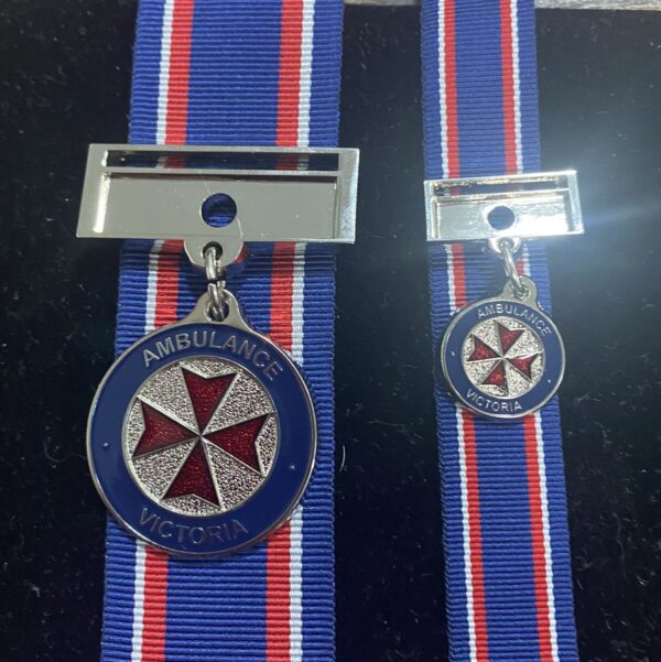 Victoria Ambulance 10 Year Service Medal