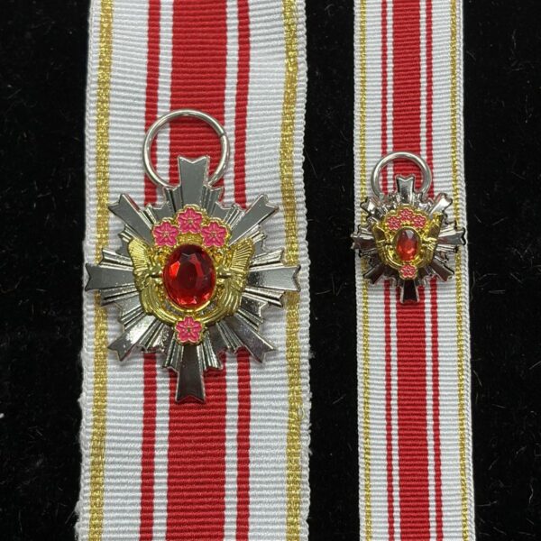 Japanese defence force cooperation medal 1st, 2nd and 3rd class