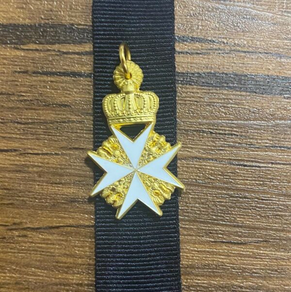 St John Prussian Knight of Justice medal - Miniature