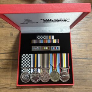 Medal Box - Leather Look (180mm x 180mm)