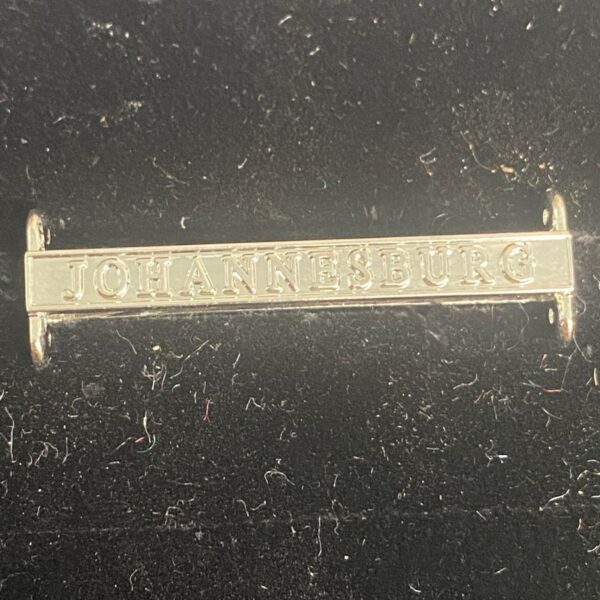 Johannesburg - Clasp (Boer War)