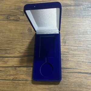 Medal Box - Velvet Look Fitted (140mm x 75mm)