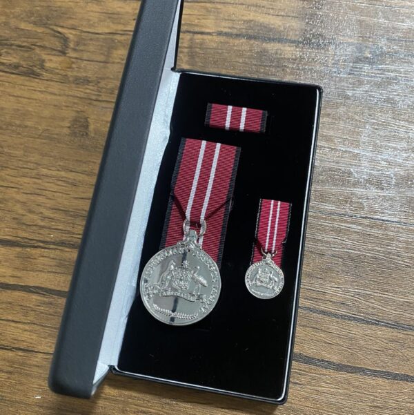 Medal Box - ADM Medal Fitted box (155mm x 75mm)
