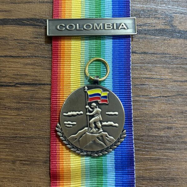 Colombia. A Infantry Battalion Medal (Medal Of Honour For Mission Accomplished)