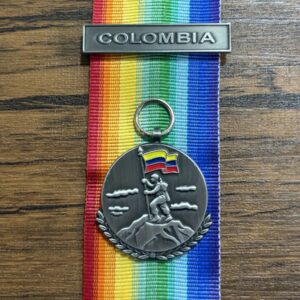 Colombia. A Infantry Battalion Medal (Medal Of Honour For Mission Accomplished)