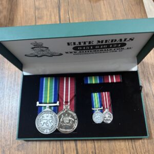 2 Boxed Set - Australian Defence medal & AOSM - Indo Pacific