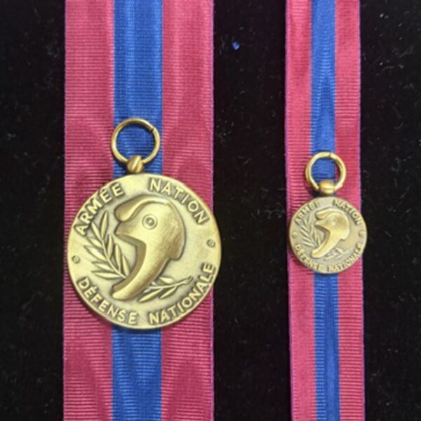 French National Defence Medal (Médaille de la Défense nationale)
