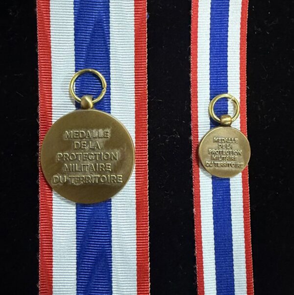 French Medal for the Protection of the Territory (Médaille de la protection militaire du territoire)