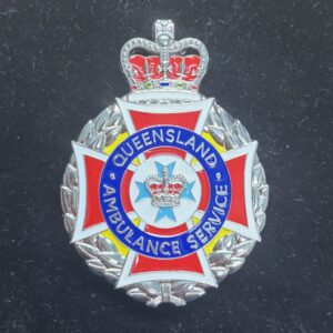 Queensland Ambulance Logo 60x75mm
