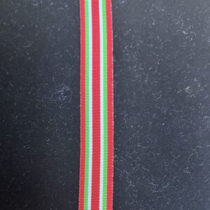 New Brunswick Fire Service Medal (miniature) Ribbon