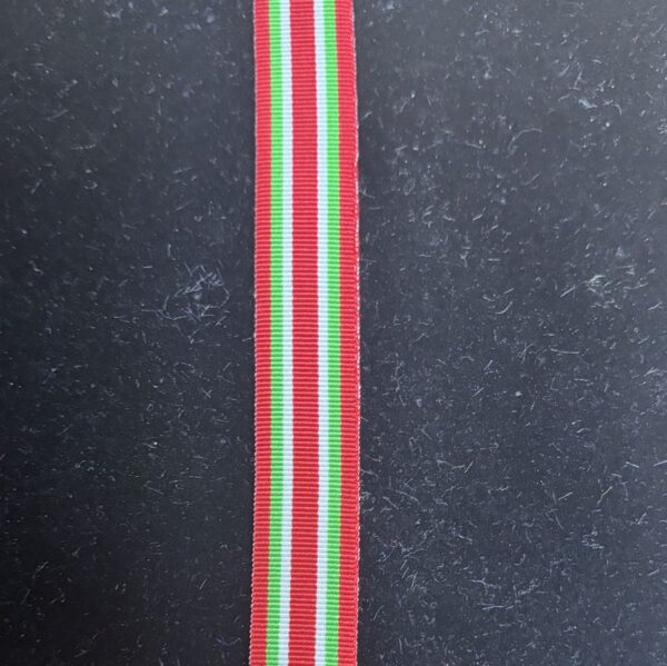New Brunswick Fire Service Medal (miniature) Ribbon