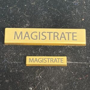 Magistrate Clasp