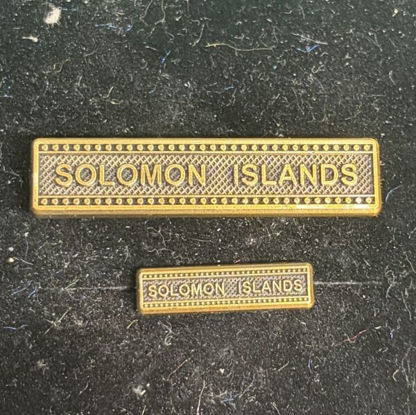 Solomon Islands Clasp (Tonga)