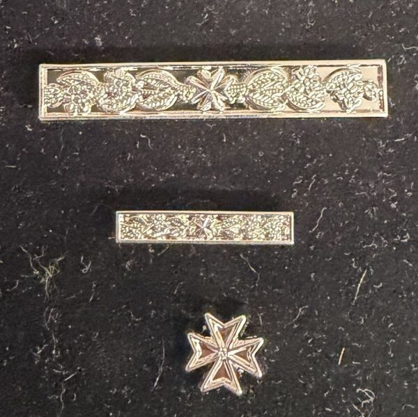 St John Long Service Clasp - Silver